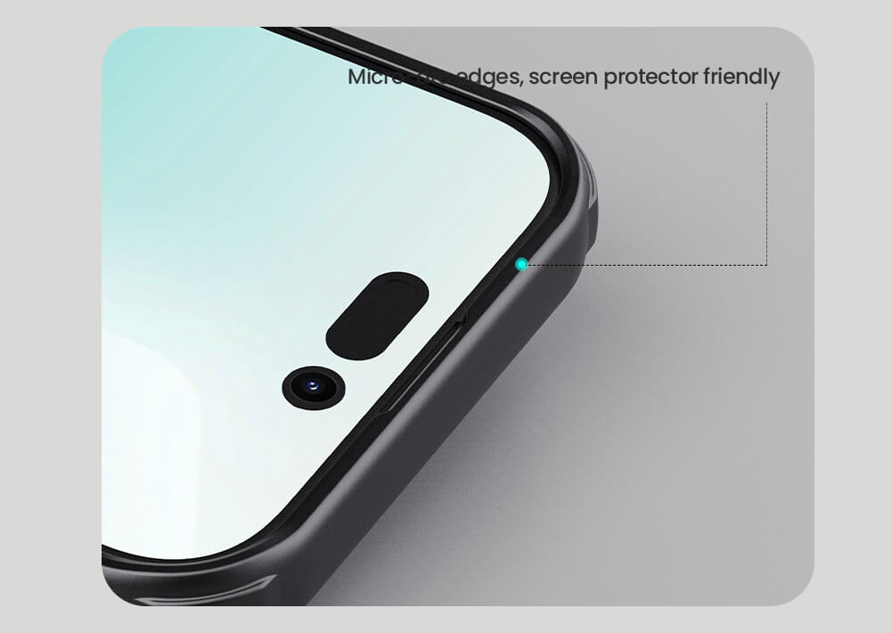 Чехол-крышка NILLKIN для Apple iPhone 17 6.3 (2025) (серия Frosted shield Pro Magnetic case)